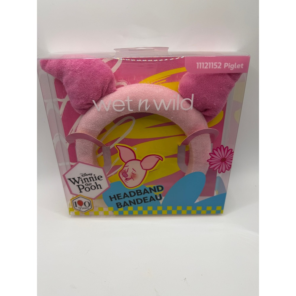 Wet n Wild Women‎ Piglet Headband Winnie the Pooh Disney Skincare Spa Aesthetic